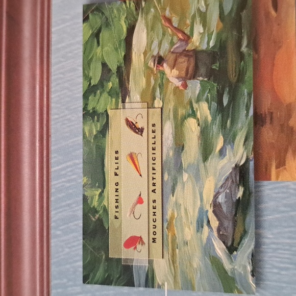 Commemorative Fishing Flies Frame - Picture 4 of 5